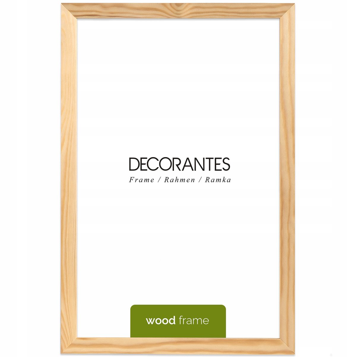 Houten Fotolijst 30x45 cm - Onbehandeld Hout voor DIY