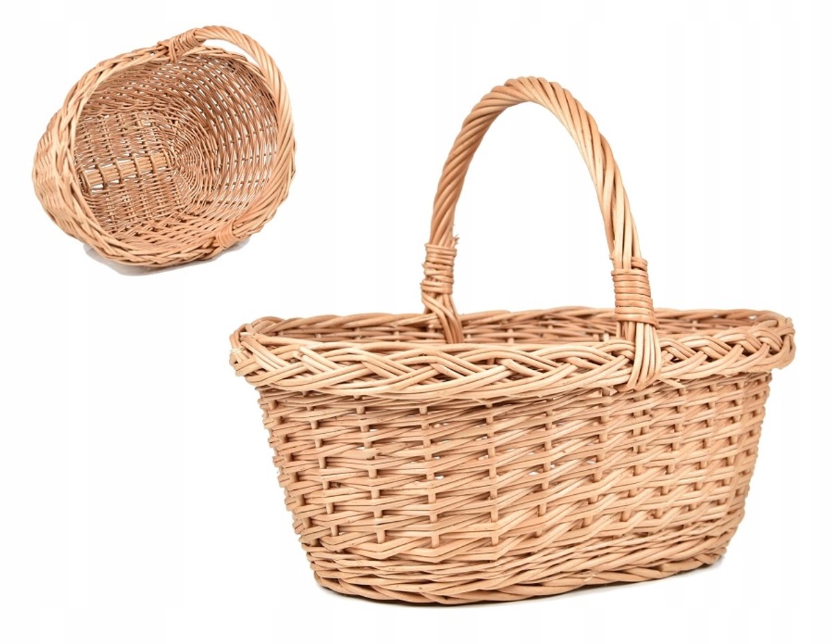 Handgemaakte Wicker Mand - Perfect voor Cadeaus, Feesten & Decoratie