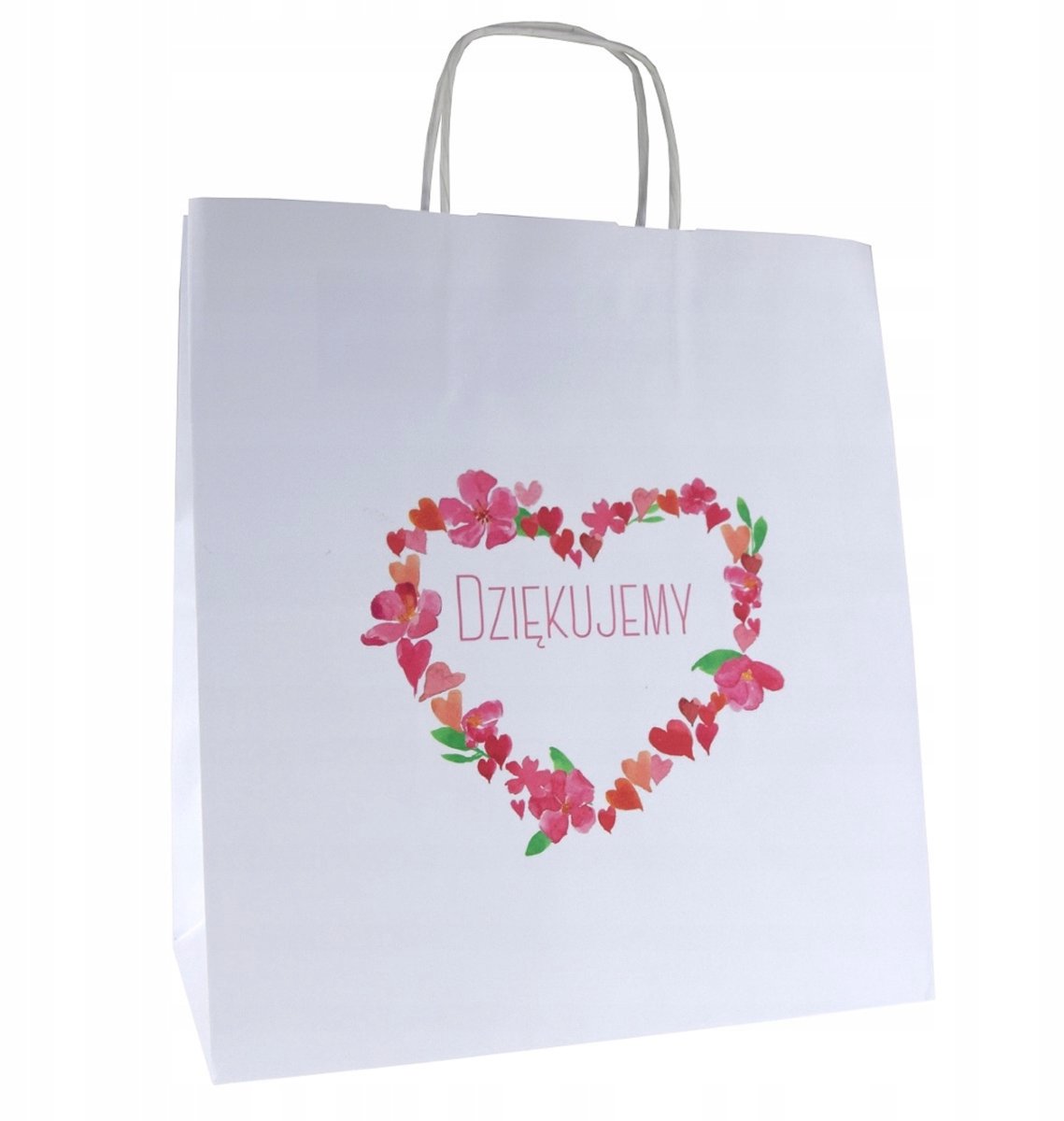 Papieren Bedanktas 30x17x34 cm - Cadeautas voor Gasten