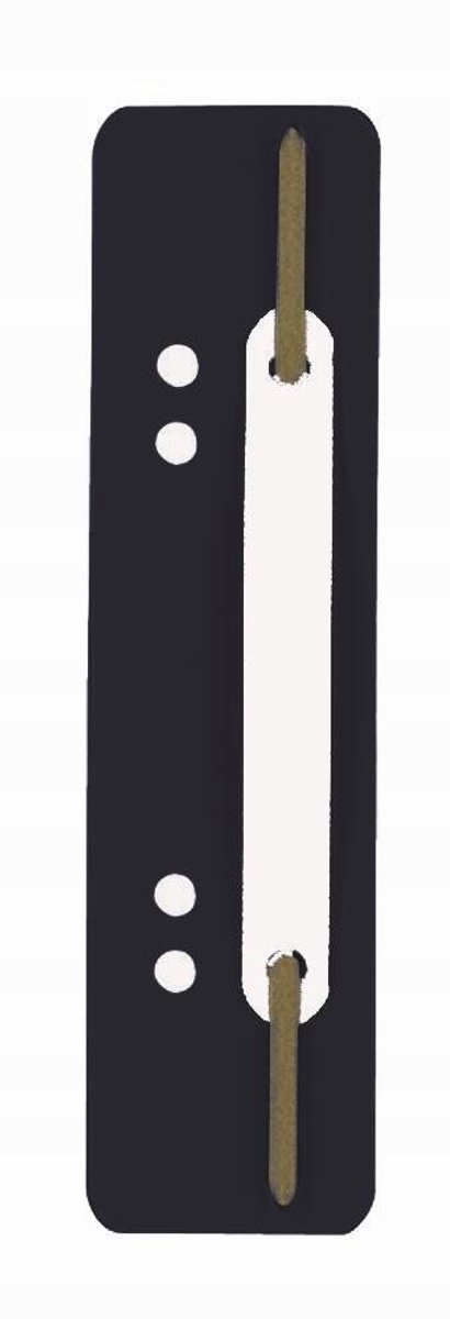 Duurzame zwarte dossierkleppen, 25 stuks, A4