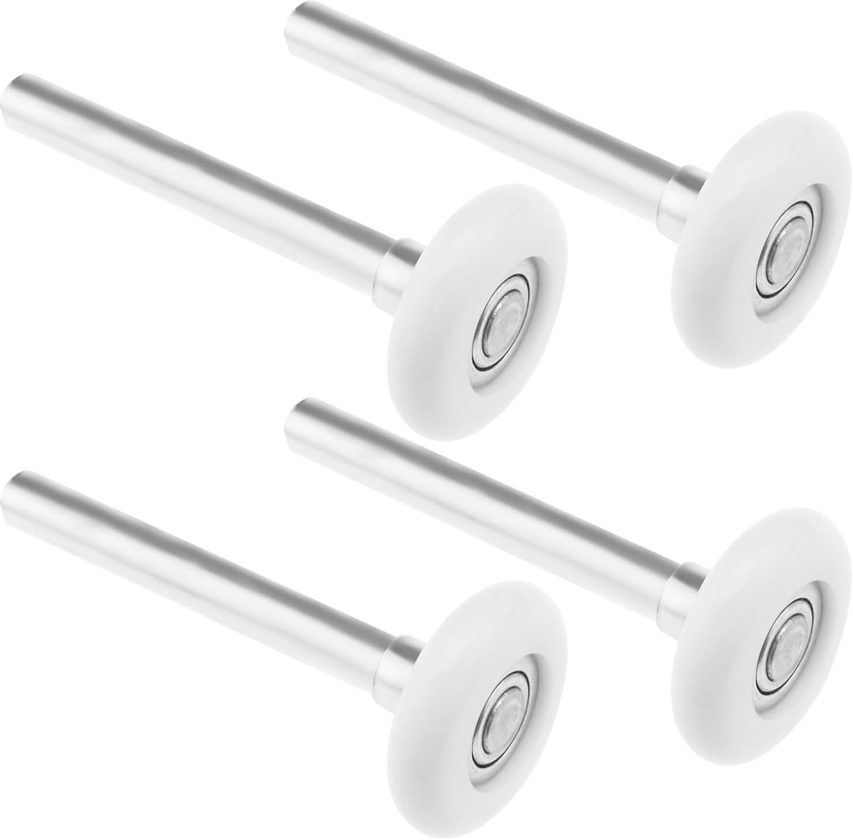 4pcs Electric Roller Door Pulley With 11 Ball Stamping Bearing Nylon Garage Door Rolls Door Wheels Replacement 46mm - ShopVlot