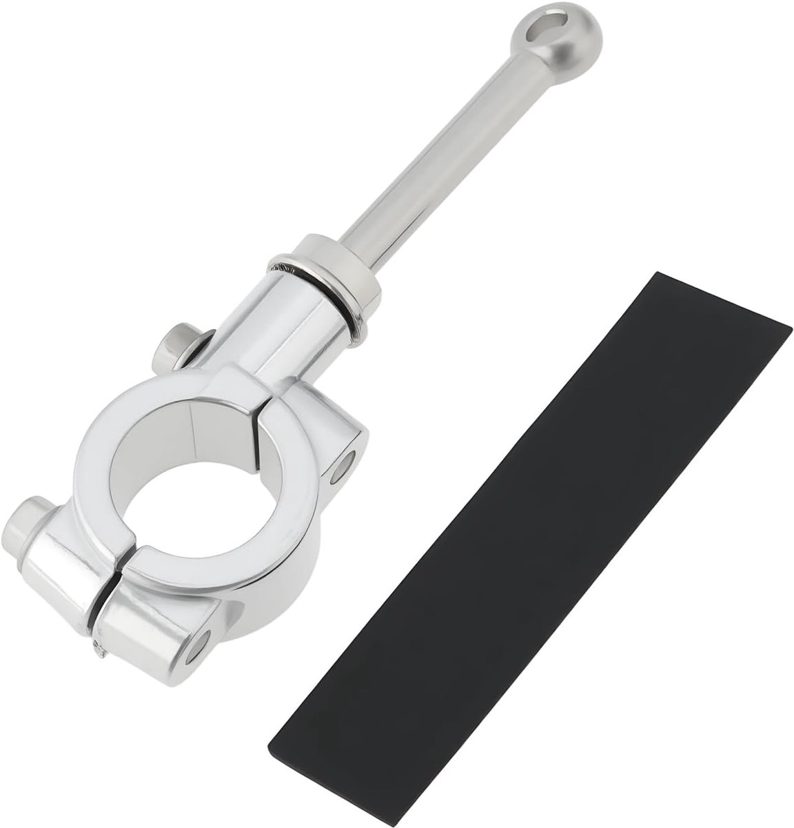 Motor Stand, Expansion Assistant Tool for 20-23mm Side Stand, Compatible with Yamaha Silver - ShopVlot