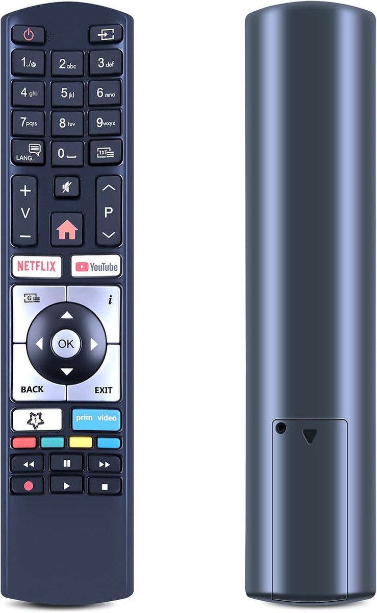 New Replacement Remote Control for Telefunken Edenwood Smart TV LCD LED HD TV - ShopVlot