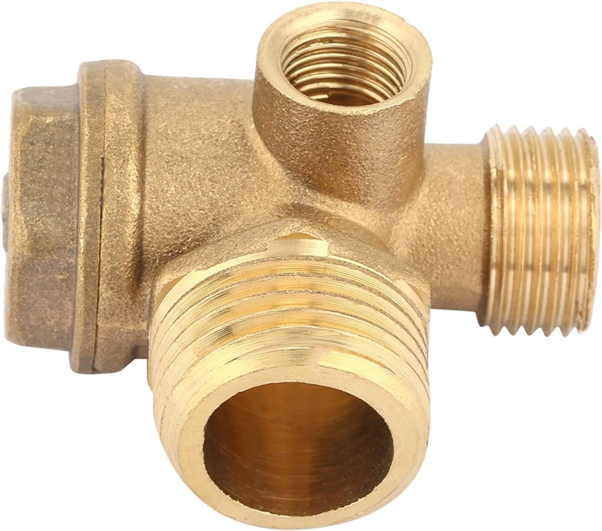 Controleklep 3 Poorts 20*16*10mm - Mannelijke Draadverbinding - Eenvoudig te Installeren - Vervanging Voor Compressors - ShopVlot
