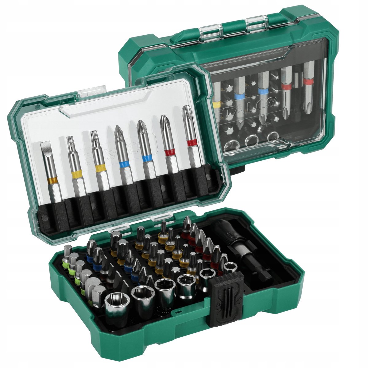 Stalco 50-delige Bit-, Dop- en Adapterset