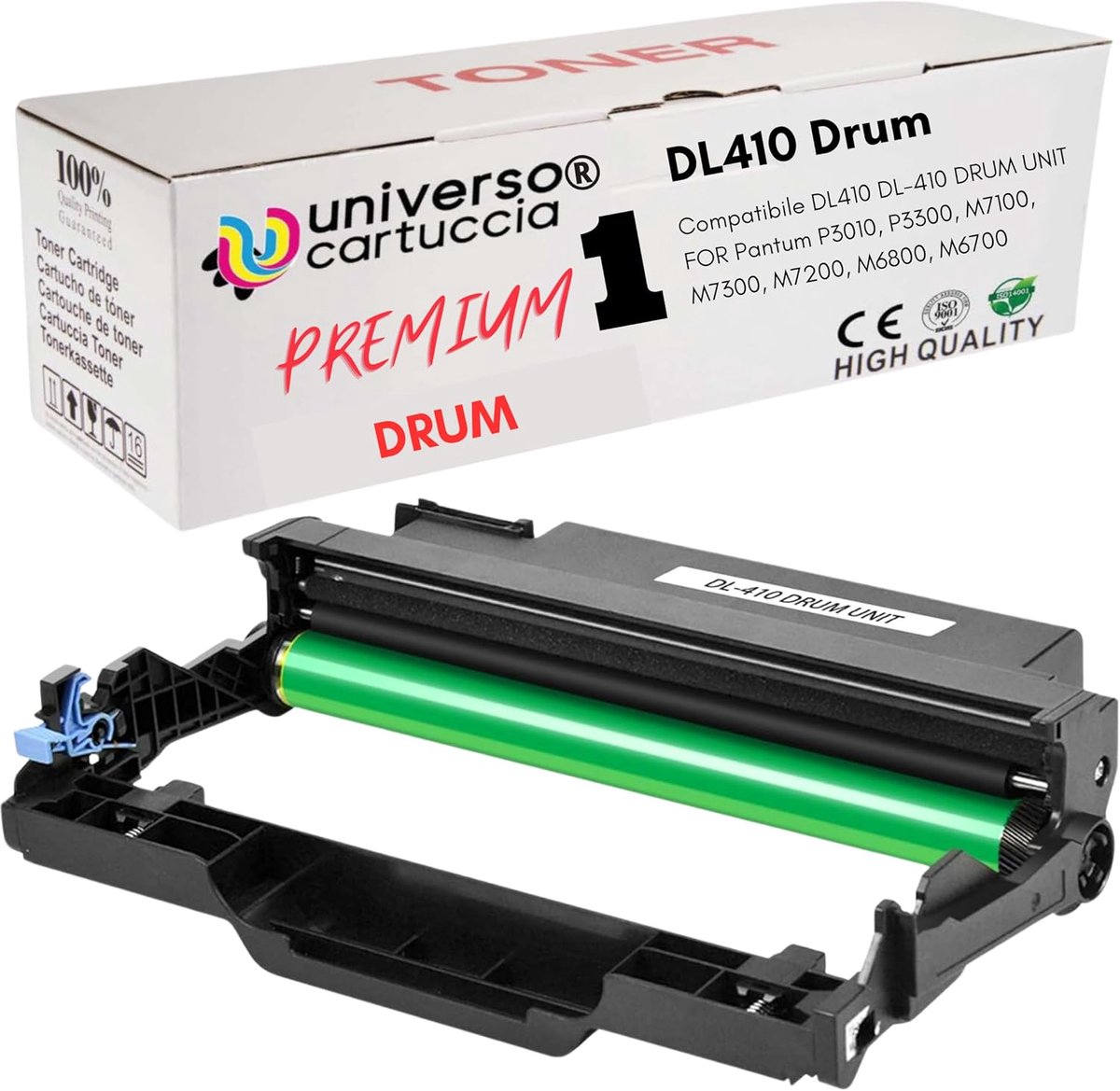 Trommel voor Pantum P3018DW - DL-410 - 12.000 kopieën - Perfect voor kantoor - ShopVlot