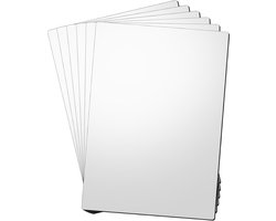 LLPT Pack of 6 Magnetic Printable Papers Matte Magnetic Paper Inkjet Printer Fridge Magnetic Film for Photos, DIY - ShopVlot