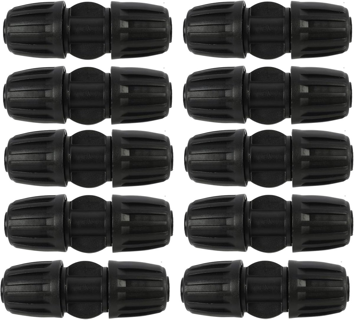 10 Pcs Drip Irrigation Connectors for Garden Irrigation, Suitable for 16mm PE Pipe, Gardening, Agriculture and - ShopVlot