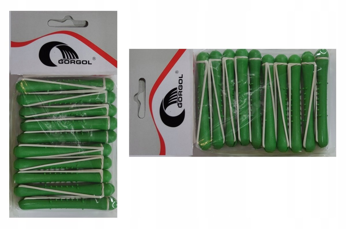 GORGOL Krulrollen 7mm voor Permanente Haardecoratie - 20 Stuks