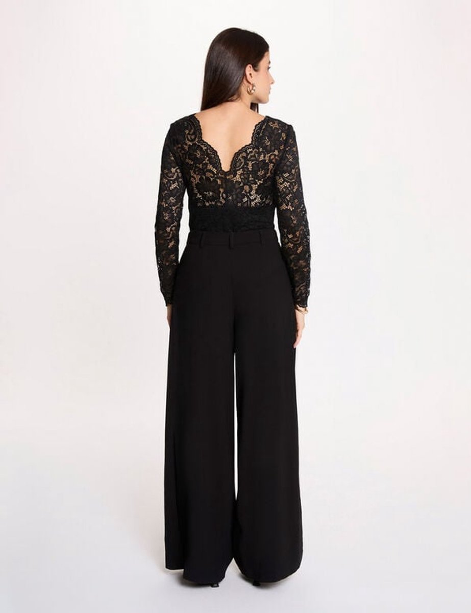Morgan - Body long sleeves lace 262-Teana Black - Maat : XS