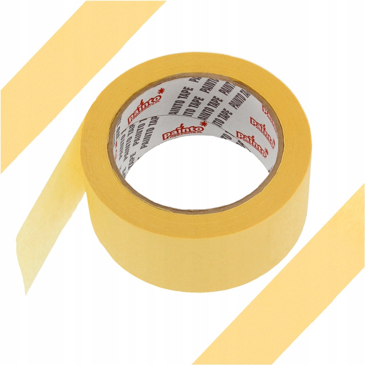 Gele Afplaktape 50m x 48mm - Sterke Bescherming voor Schilderwerken