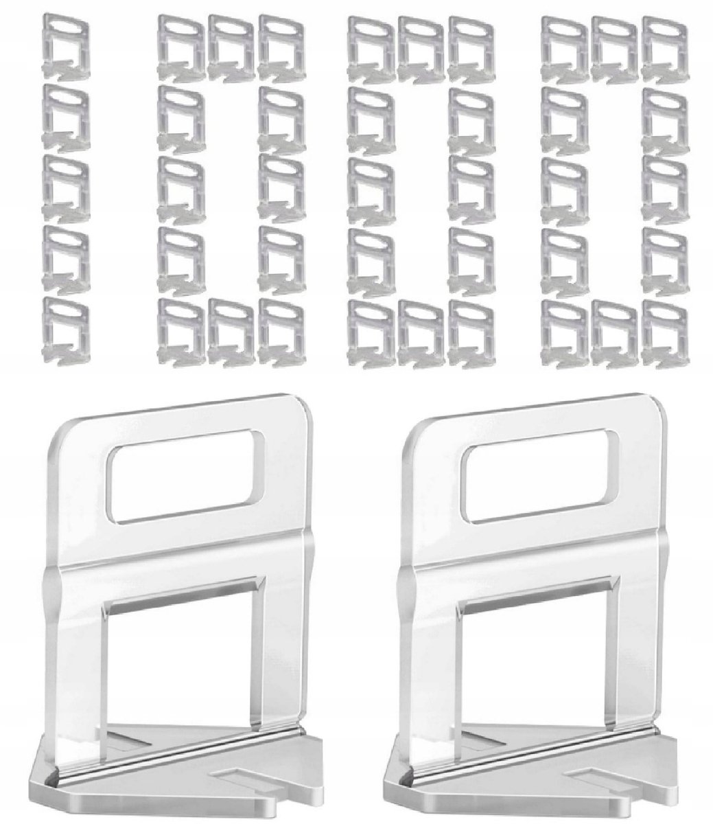 1000x Tegelnivelleringsclips 1.0mm - Perfecte Vlakke Tegels
