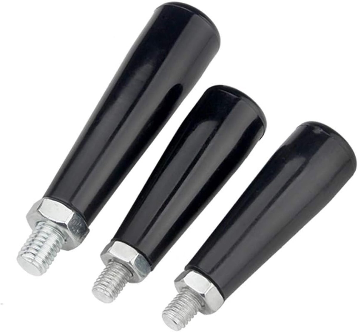 Swivel Handles, Wire Milling Machine Replacement Accessory Tool Rotatable Bakelite Handle M10×80, 3pcs - ShopVlot