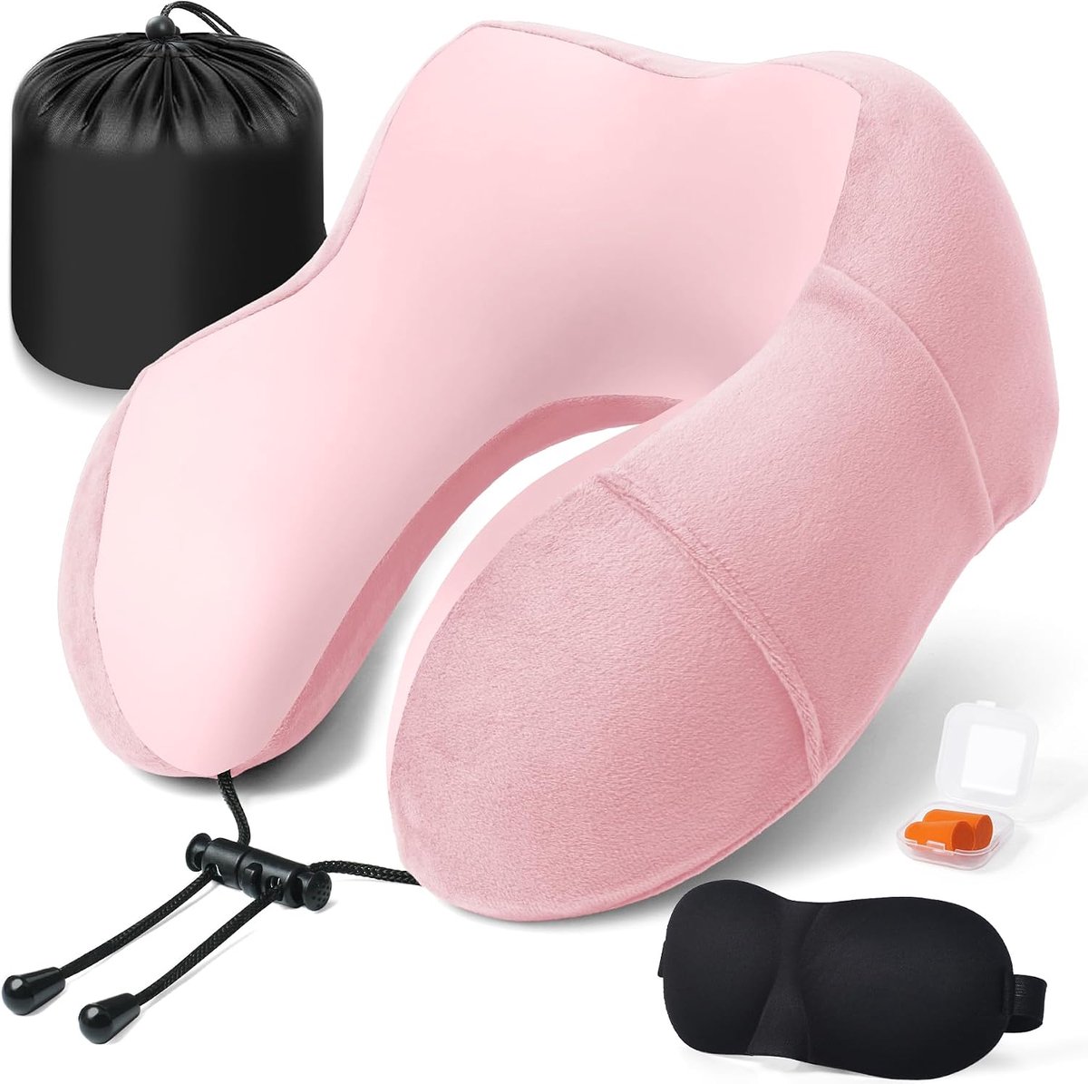 Neck Pillow Airplane (Pink) - ShopVlot