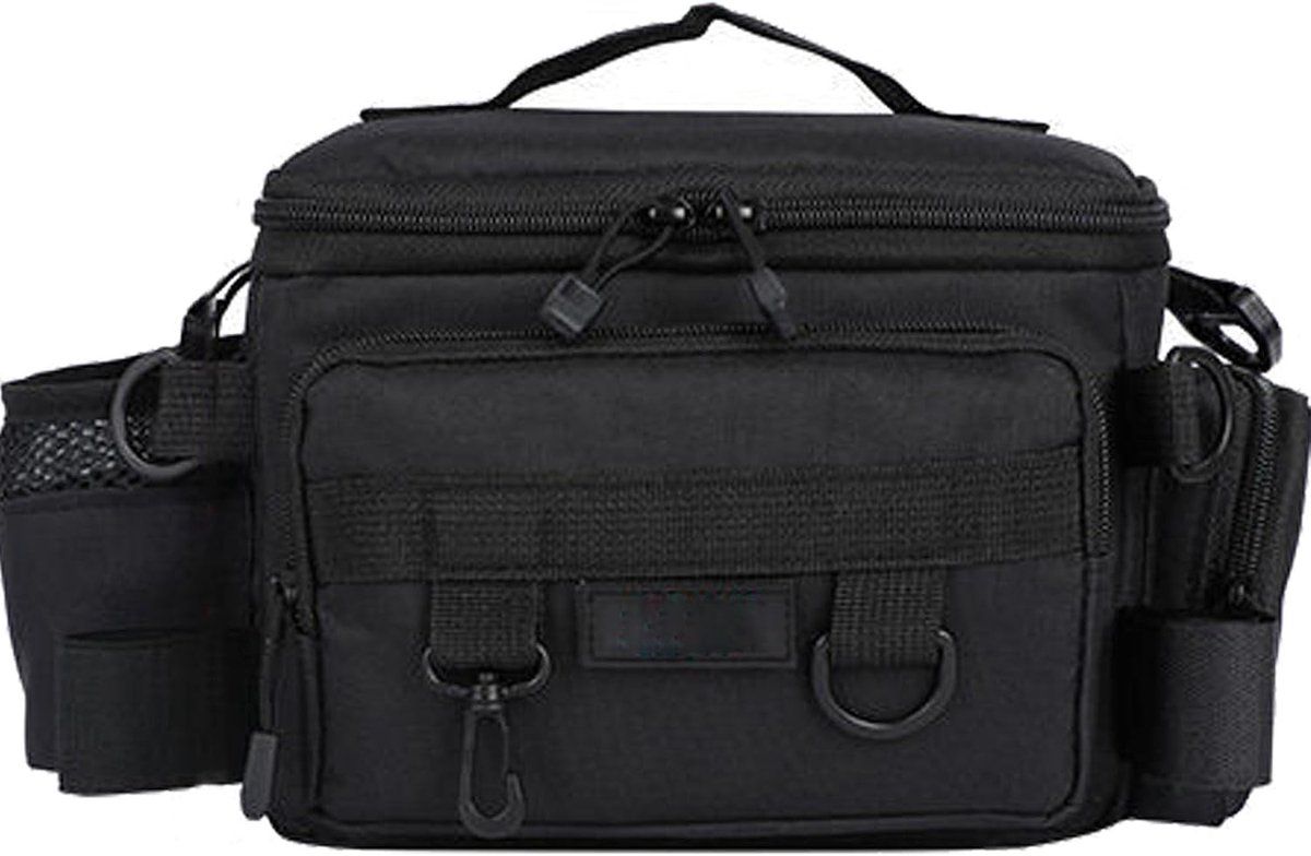 YUEMING Fishing Gear Storage Backpack, Fishing Bag Large Storage, Side Pockets, Tackle Carryall Organiser, holdall - ShopVlot