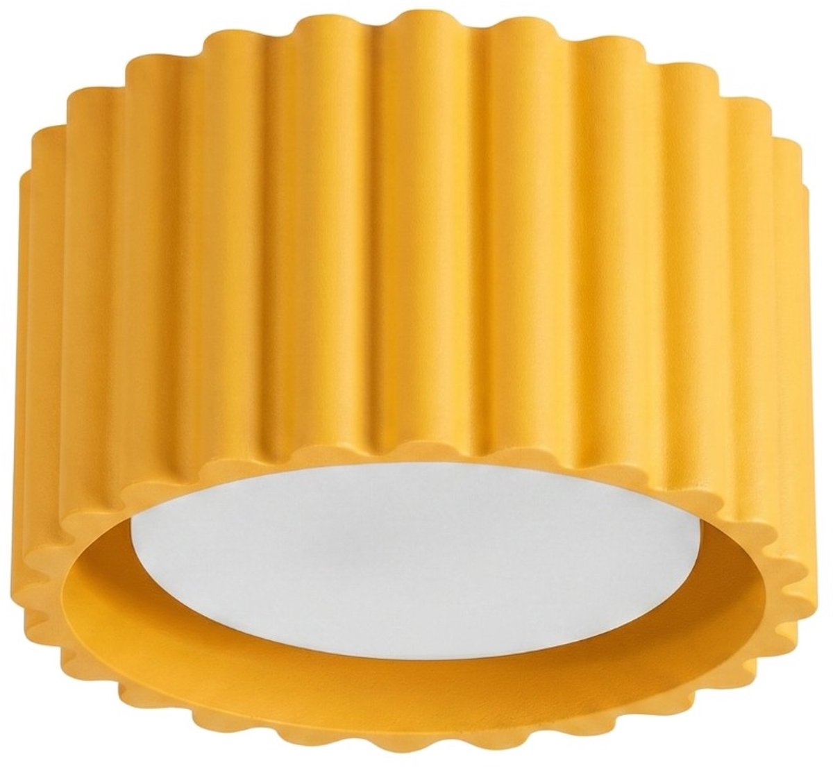 Sollux Lighting Plafondlamp AURA - Gx53 - geel - aluminium - 10x10x6cm