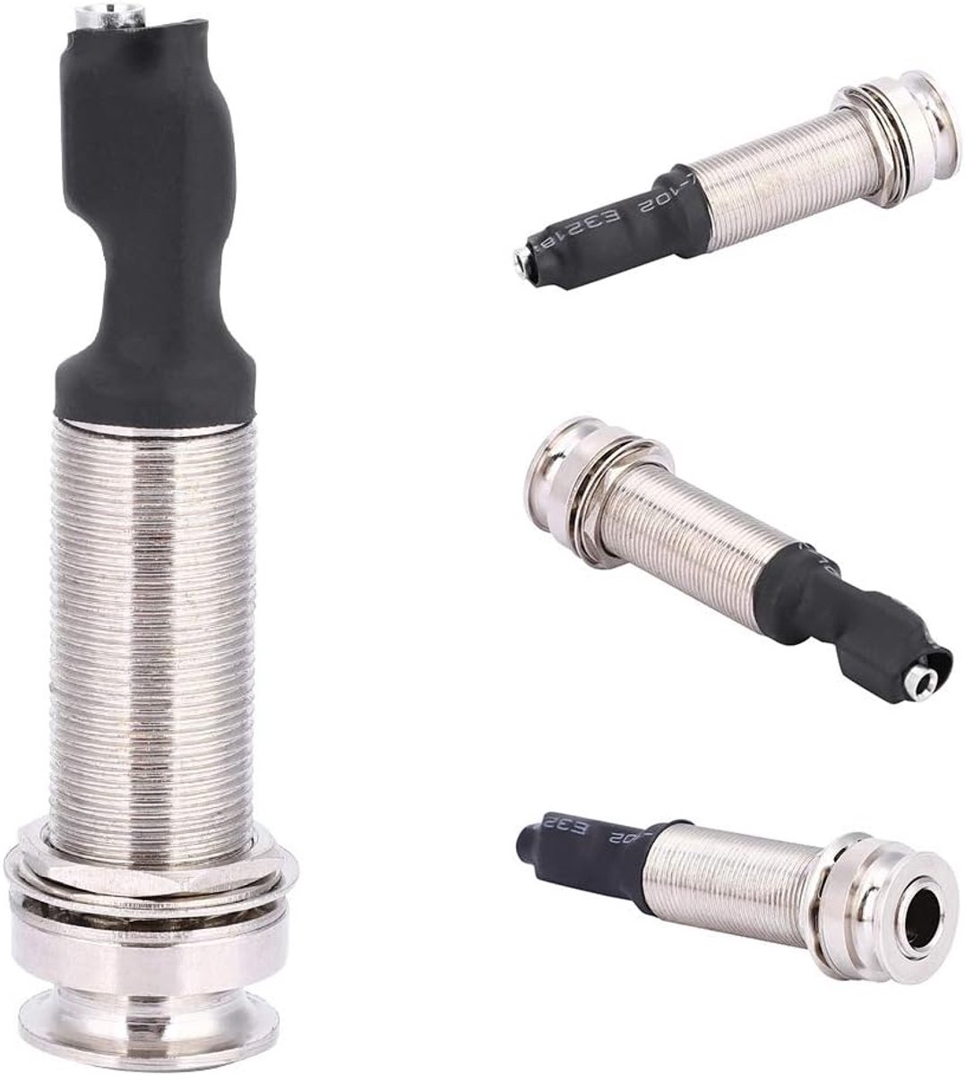 Guitarren-Klinkenstecker, 6.35mm Ausgang 2.5mm Klinkenstecker f¨¹r Akustikgitarre Integrierte Rod Piezo-Tonabnehmer - ShopVlot