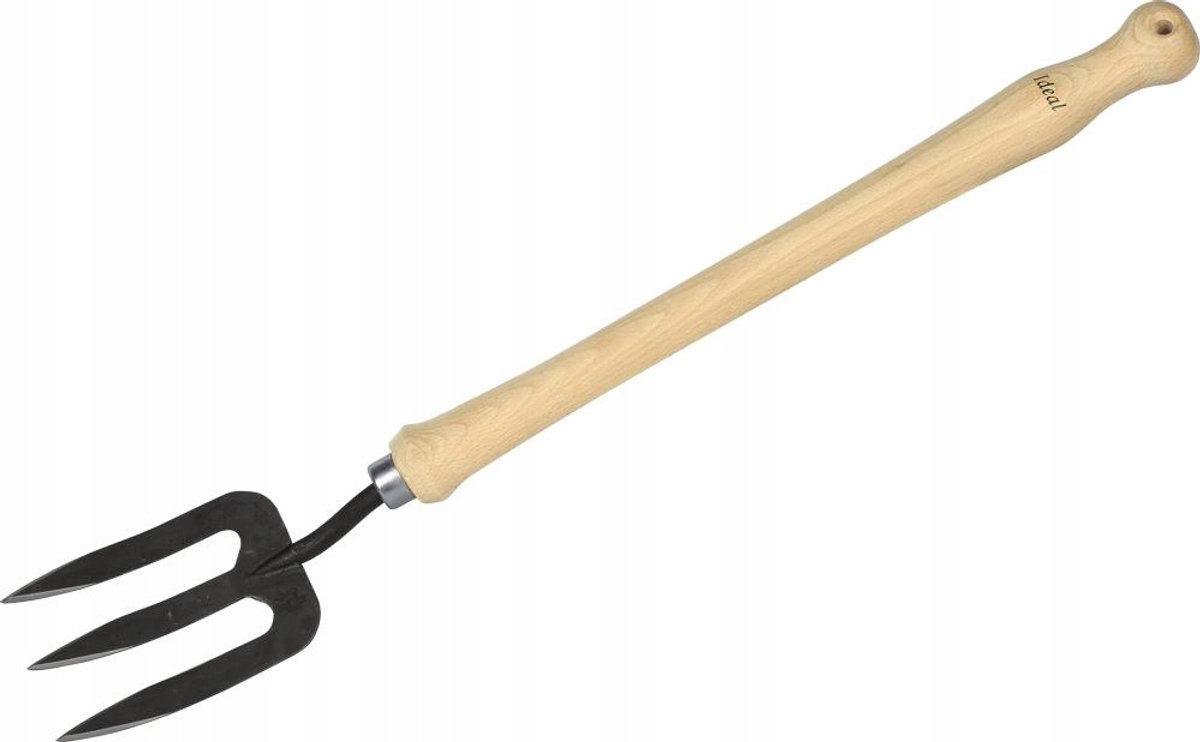 Tuin Vork 3 Tanden Beukenhouten Steel 400cm