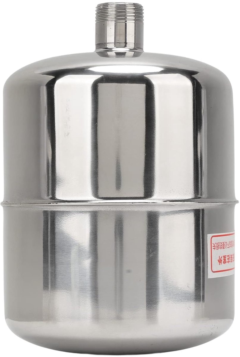 Expansion Vessel, Pressure Tank, Leak-proof, Heavy Accessory, Pressure Tank Stainless Steel 2 Liter for Water Pump - ShopVlot