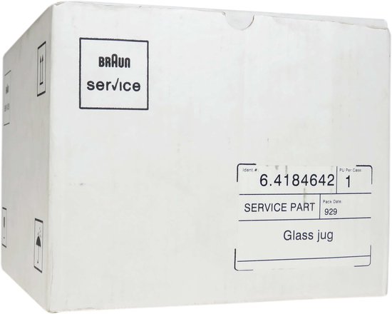 Braun Mixerglas Mixbeker -glas- 1.75L MX2050 BR64184642 van Merkloos — afbeelding 4