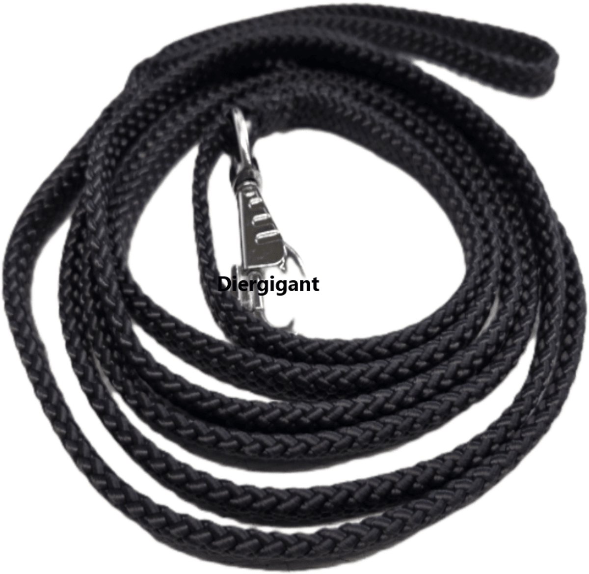 Chikko Quality - Gevlochten Looplijn - Zwart - 3 meter