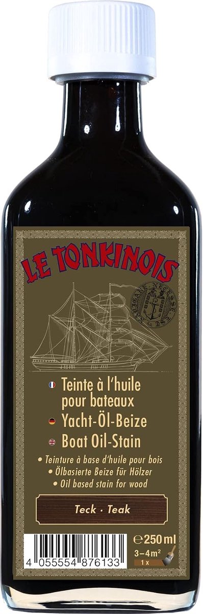 Le Tonkinois 250 ml oil stain, (teak) - ShopVlot
