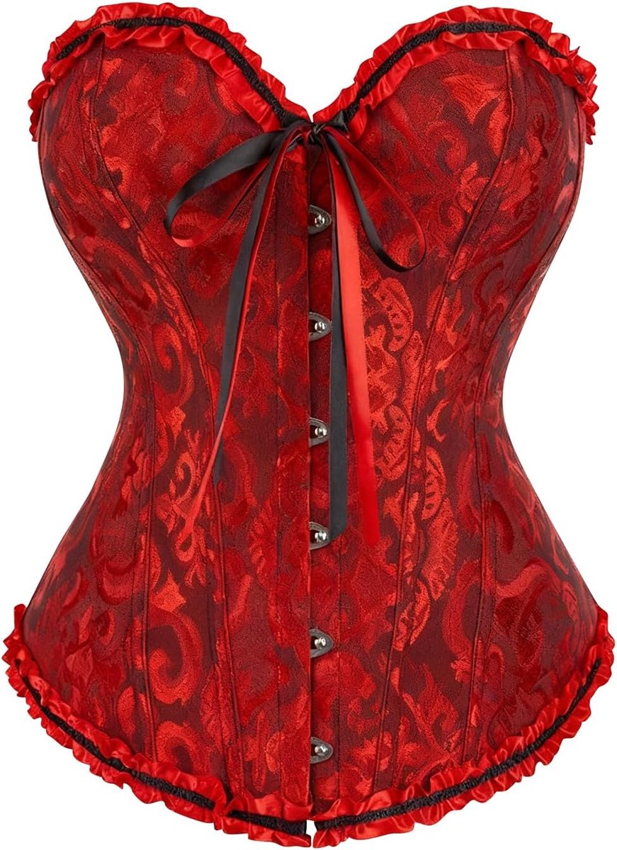 Women's Corset Waist Corset Bustier Elegant Bustier Corset Top Corset Vintage Gothic - ShopVlot