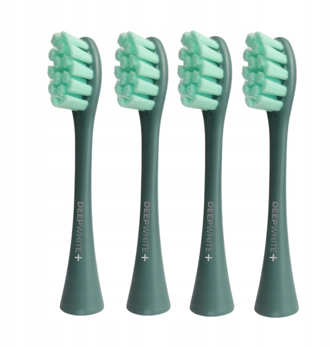 4x Merkloze Opzetborstels Groen voor Oclean X PRO Z1 AIR 2