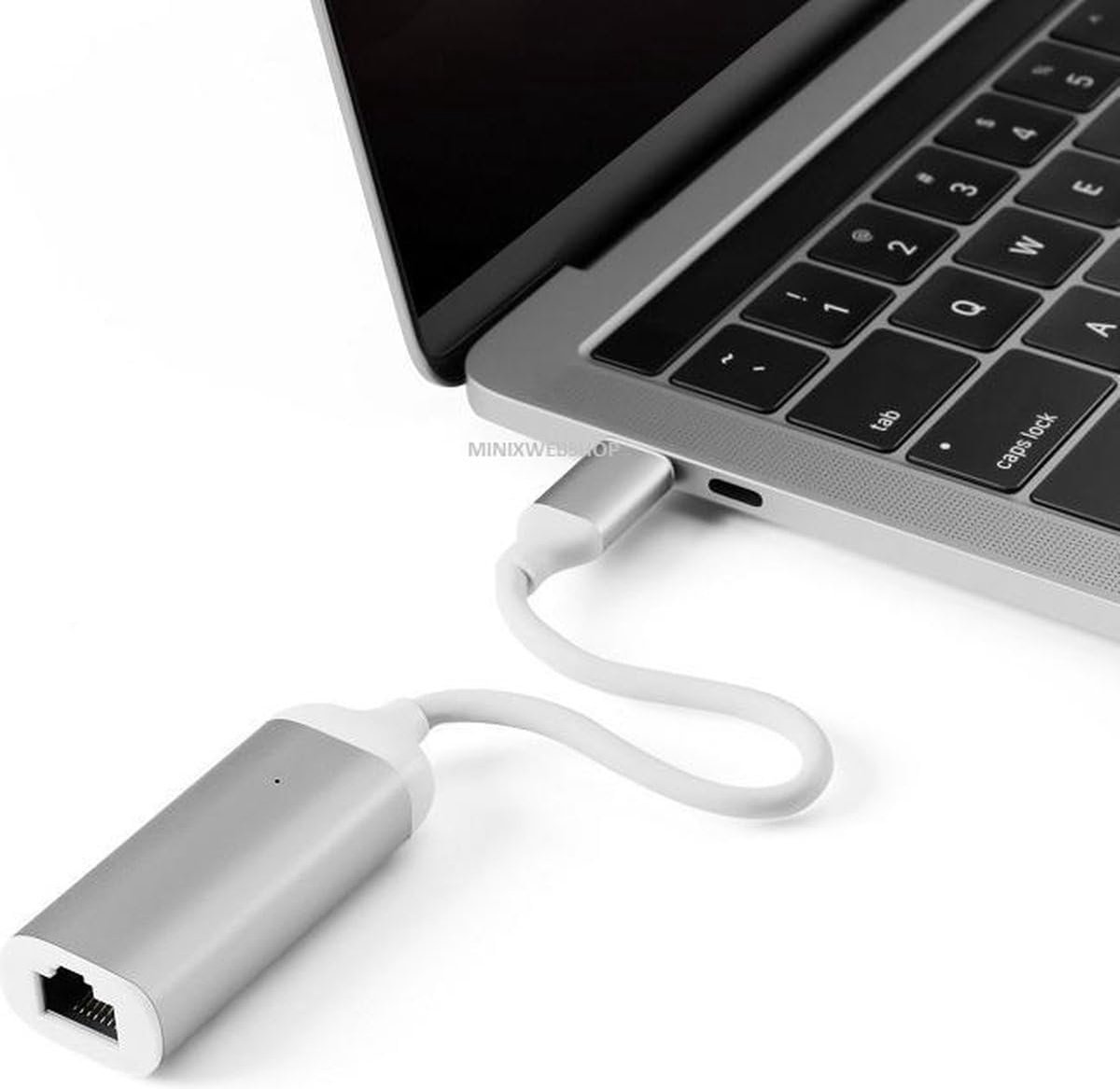 *** Connect to the Internet quickly and securely with Heble® - USB-C to Ethernet Adapter Internet cable Input - ShopVlot
