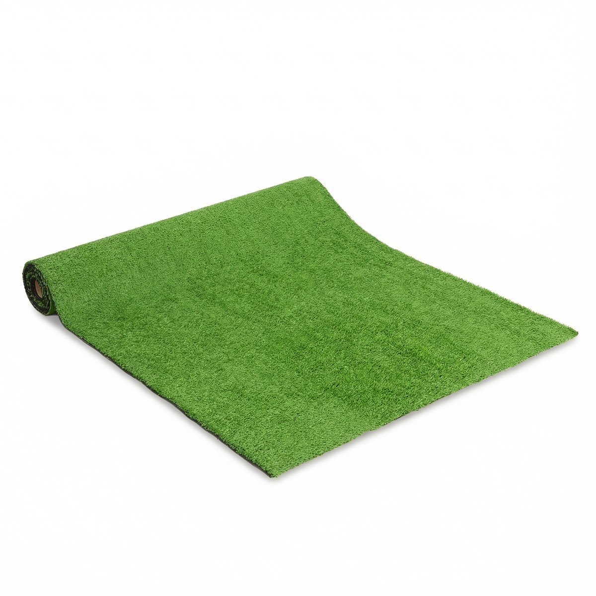 Kunstgras 100x400cm zelfdrainerend buitenkleed met 10mm poolhoogte groen