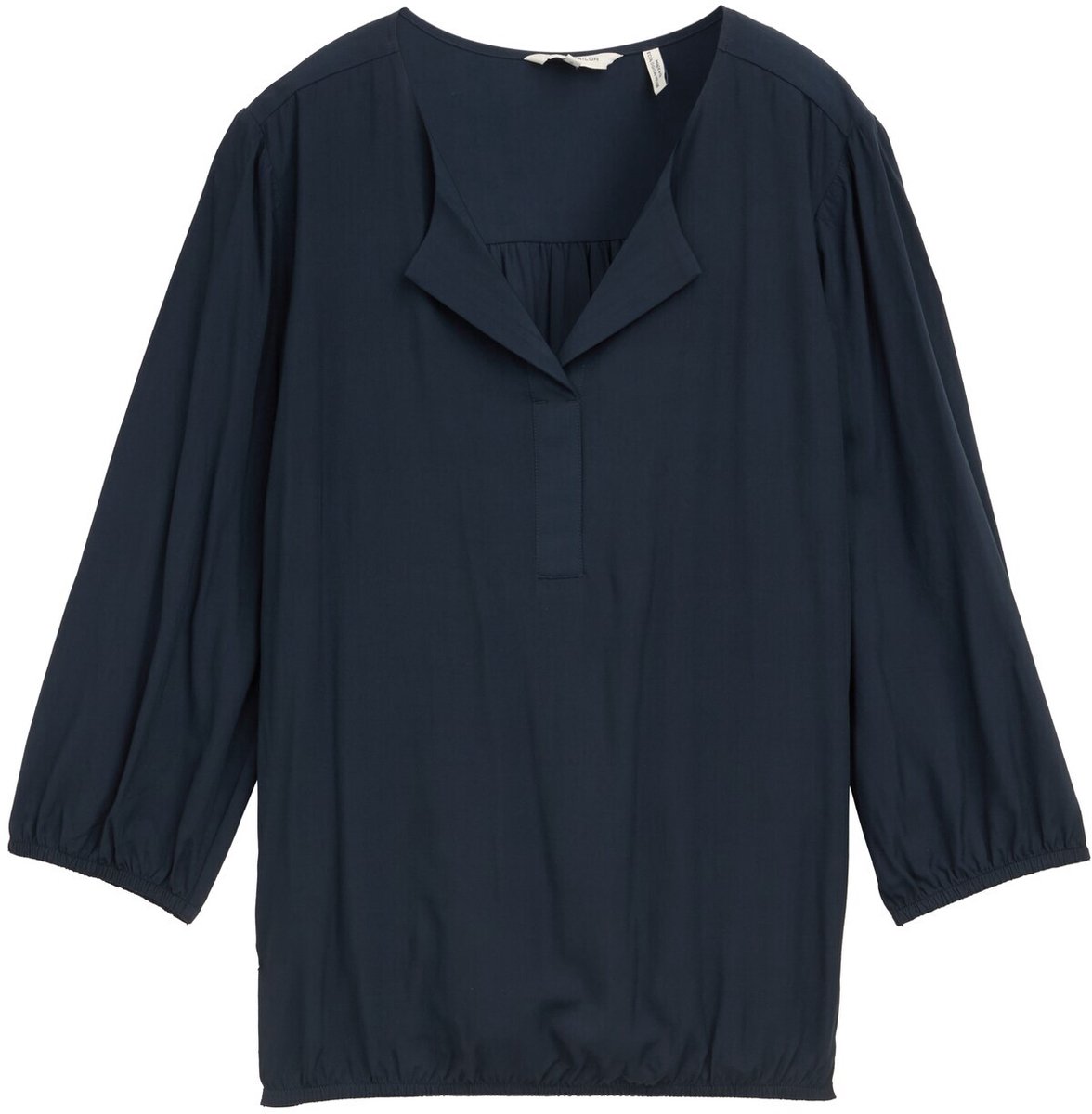 Tom Tailor - Blouse van viscose - Maat 38 - Lunar Eclipse