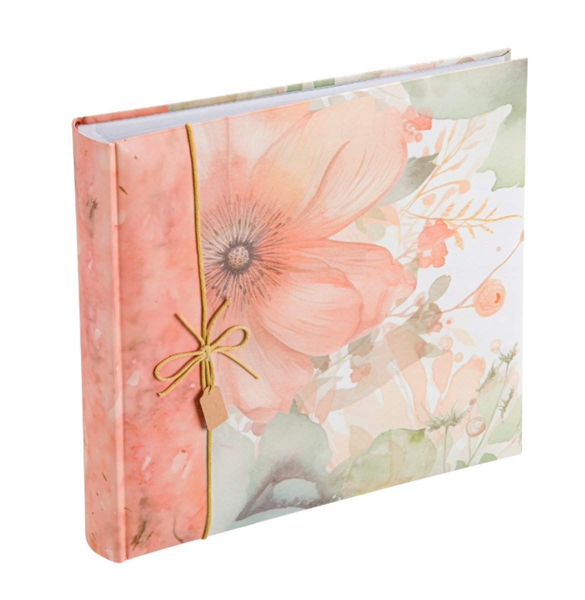 Groot Pastel Bloemen Fotoalbum 100 Pagina's - Traditioneel & Sfeervol