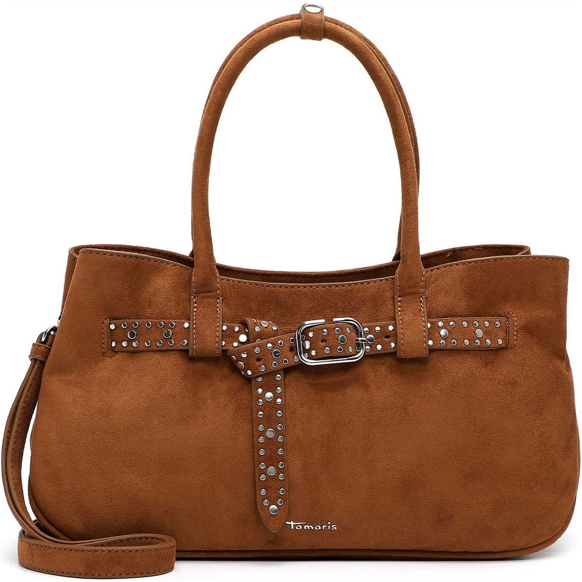 Tamaris schoudertas Melina SC Cityshopper Cognac Lichtbruin