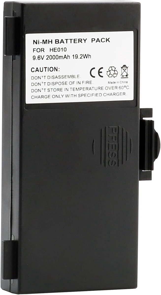 Replacement Battery for Abitron Hetronic Faucet Control 68303000 68303010 68303020 FBH 1200 EL FBH1200EL FUA07 - ShopVlot