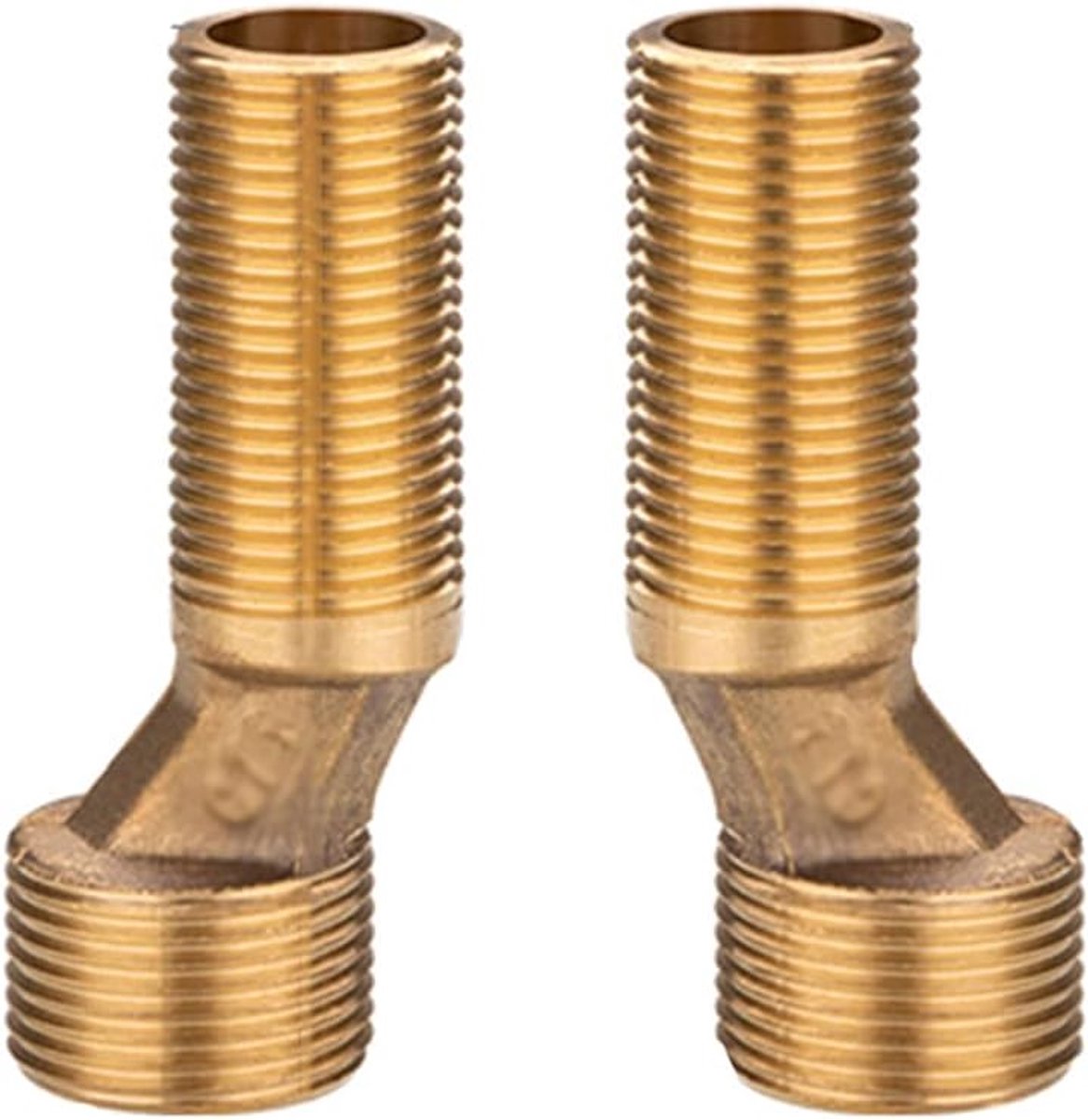 BiaoTeng Bath Faucet Adapter,3/4 To 1/2 Adapter Brass,G1/2 Adapter Fast Connection,G1/2 Adapter ShowerGold A - ShopVlot