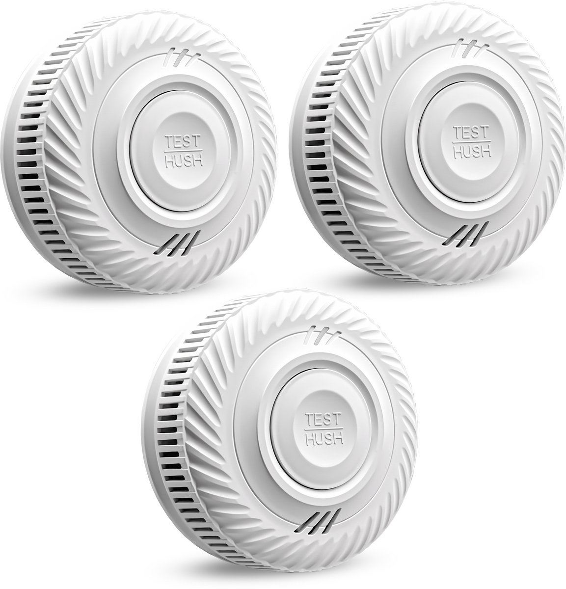 Steen Rookmelder 3 Stuks – Brandmelder & Brandalarm – 10 Jaar Batterij – Hoge Kwaliteit – Betrouwbare Brandbeveiliging – Gecertificeerd