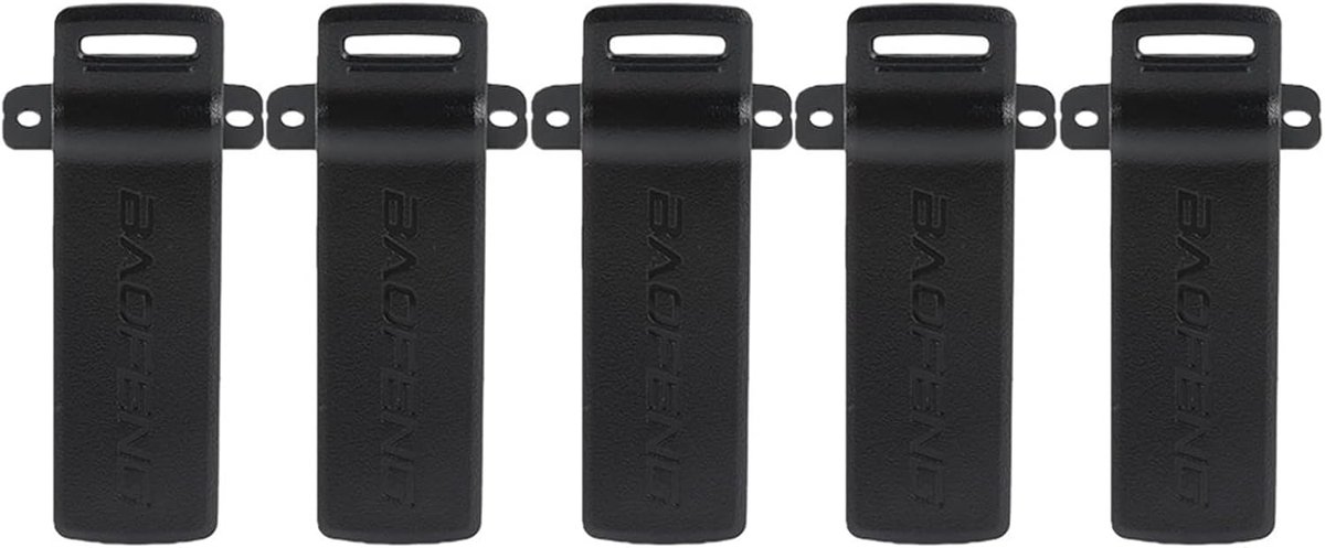 Belt clip voor tweeweg radio - UV-5R origineel - stevig en duurzaam - eenvoudig aan je riem te bevestigen - ShopVlot