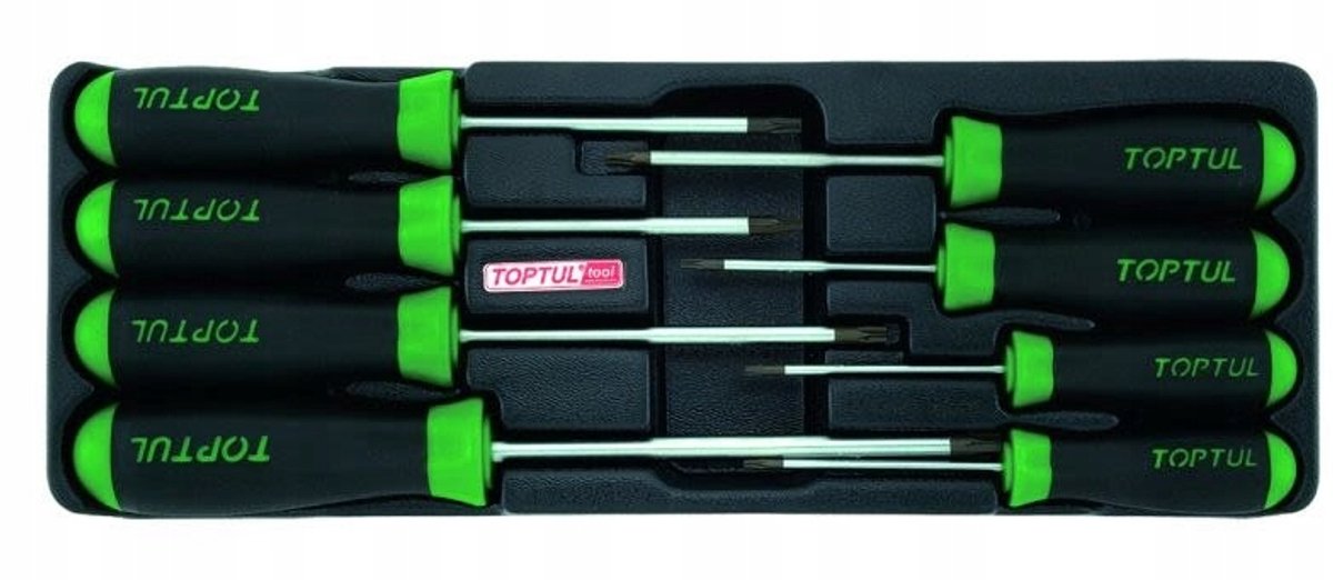 TOPTUL GAAT0807 Gereedschapsinzetstuk - Torx Tamper Schroevendraaiers