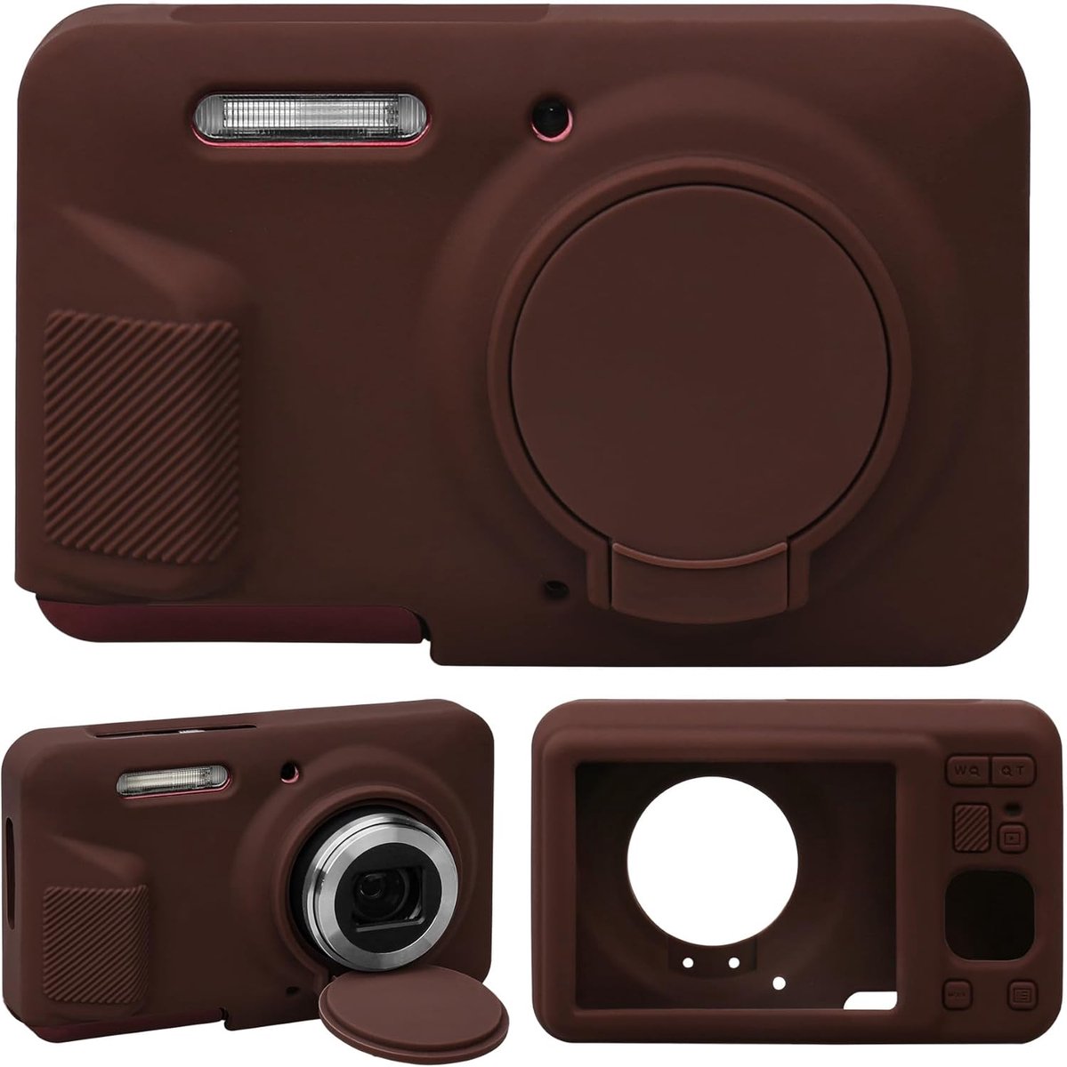 Silicone camera case voor Kodak PIXPRO FZ55 - zacht silicone - perfecte pasvorm - beschermt je camera - ShopVlot