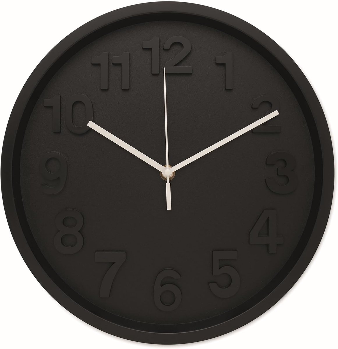 Wandklok 30 cm - Modern design - Noiseless movement - Perfect voor woonkamer - ShopVlot