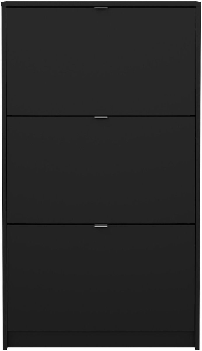 Giga Living Schoenenkast Shoes - Zwart - 70x24x124cm