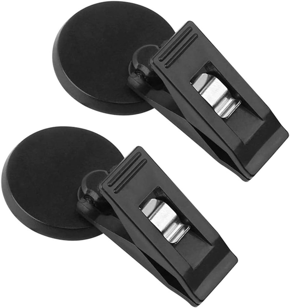 Auto notitiehouder 18 * 10 * 3 - 2 stuks parkeerbonhouder - zelfklevende clips - handig voor in de auto - ShopVlot