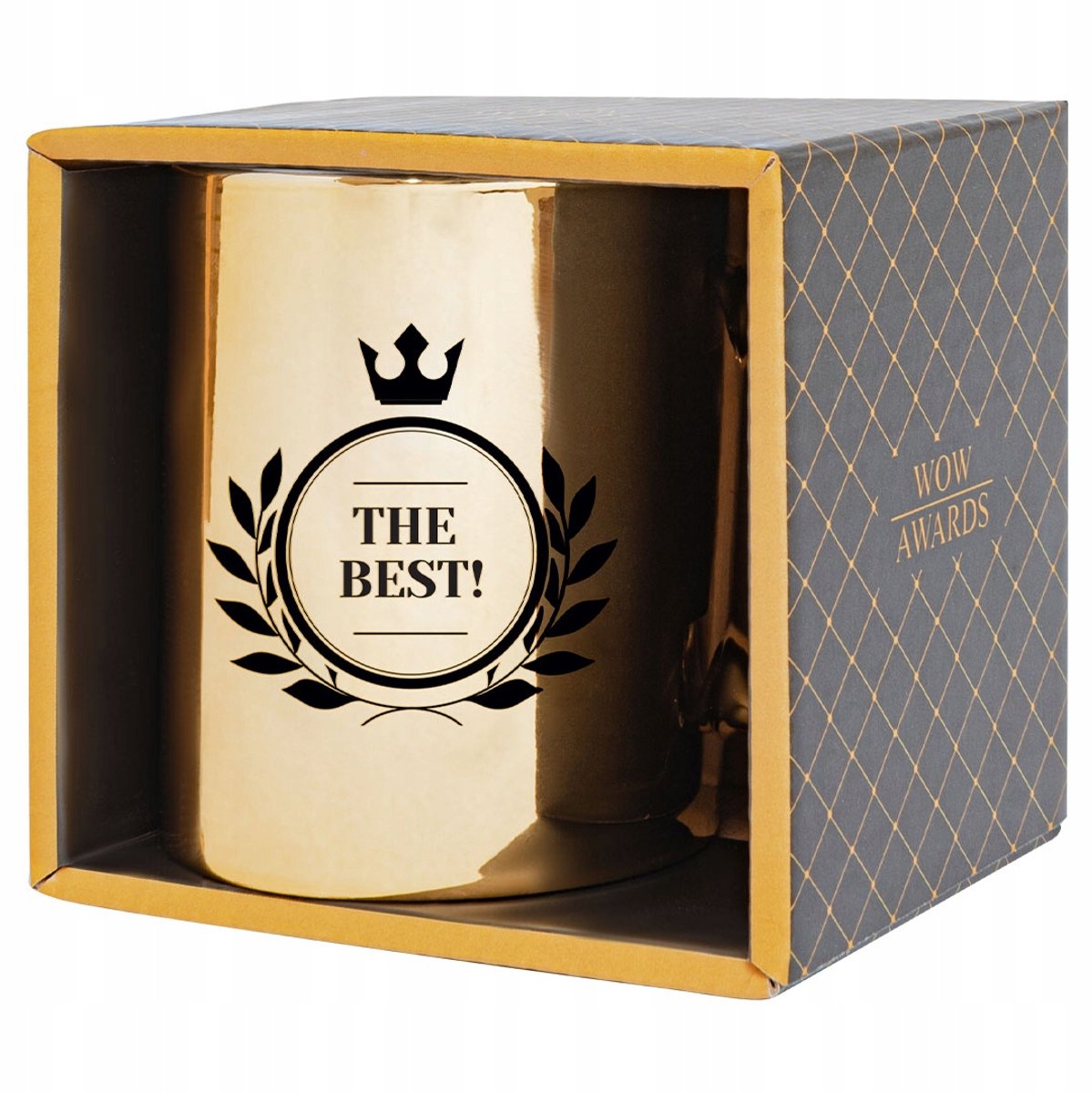Gouden Mok "The Best" - Luxe Cadeau met Gravure