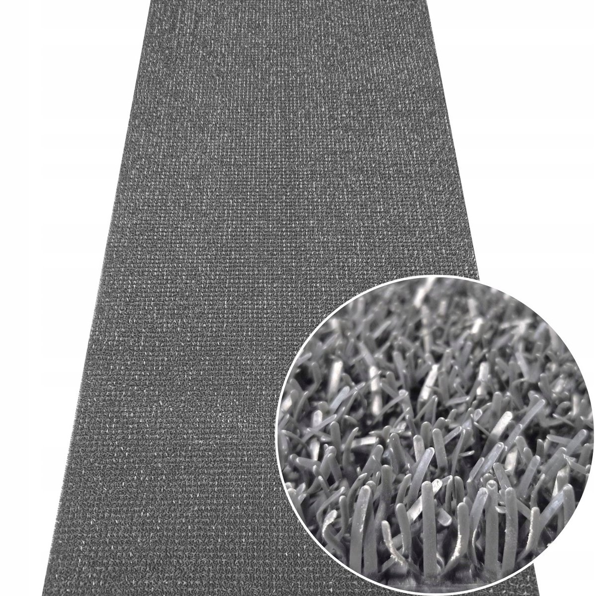 Merkloze Instapmat op Maat, 91 cm Breed, Astroturf Stijl