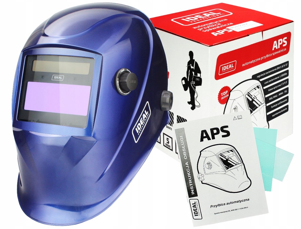 Automatische Lashelm Zelfdonkerend LCD - MIG/MAG, TIG, MMA, Plasma