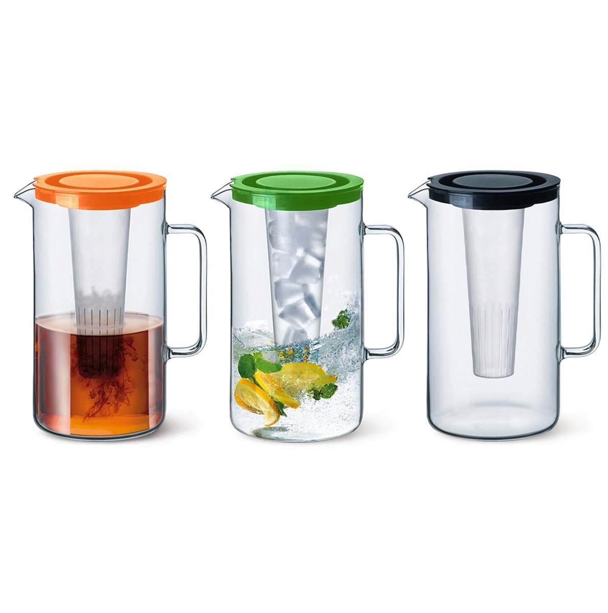 Simax Glazen Kan met IJsinzet & Infuser - 2.5L