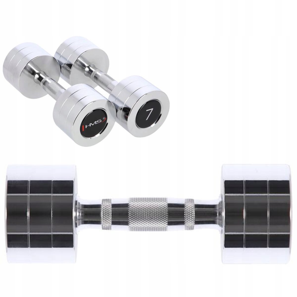 Merkloze Chrome Houders - 7 kg per stuk