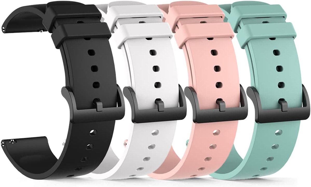 RuenTech 22mm Soft Silicone Strap Compatible with Uaue T60/Uaue T50S/VKROBAG T50S/Donerton T50S T50H Watch Band for - ShopVlot