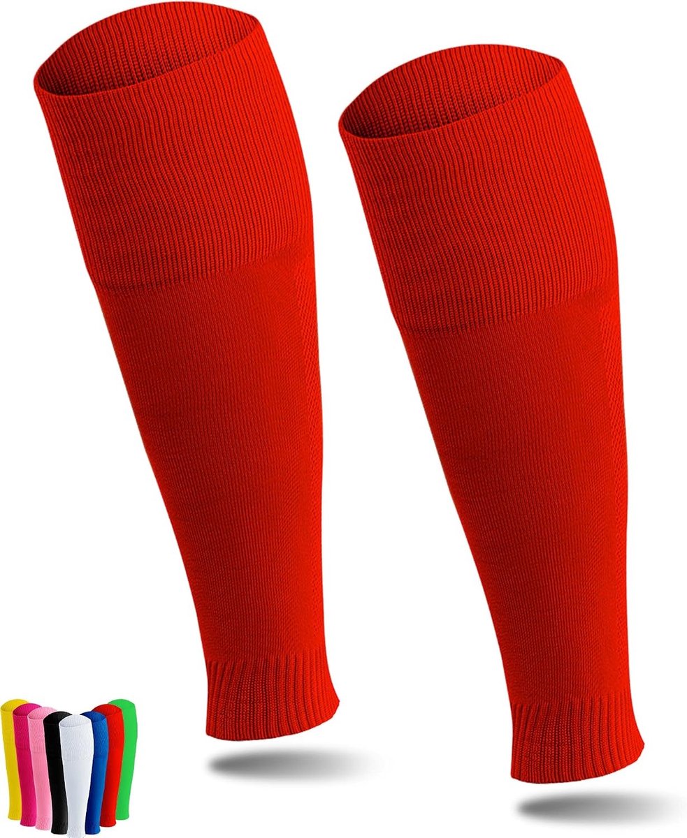 Tube-sokken - Rood - One size - Onmerkbaar - Voor Uniseks
