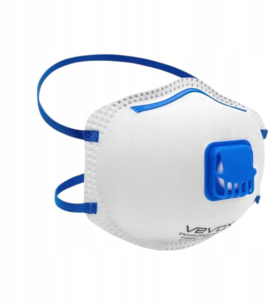 VEVOX FFP2 stofmaskers met ventiel, 20 stuks